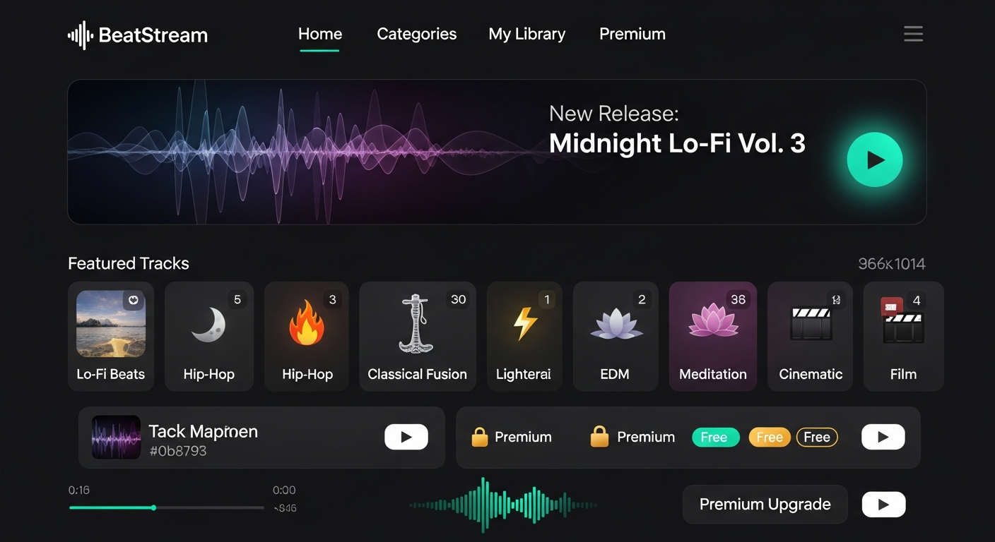BeatStream – Music Channel App 1