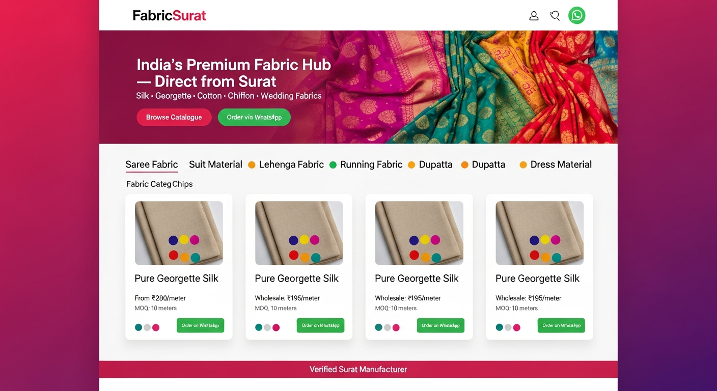 FabricSurat – Cloth & Textile Marketplace 1