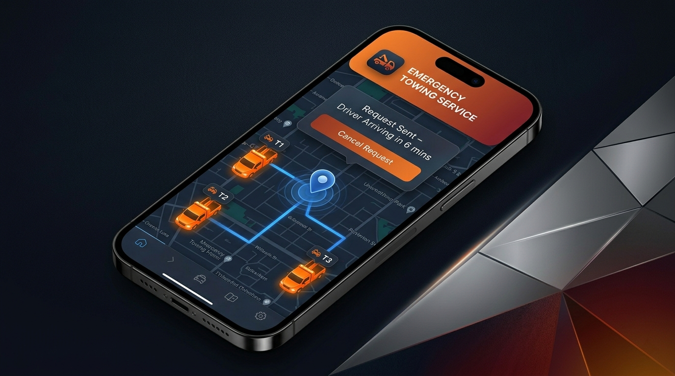 RoadRescue – Real-Time Towing App screenshot 3
