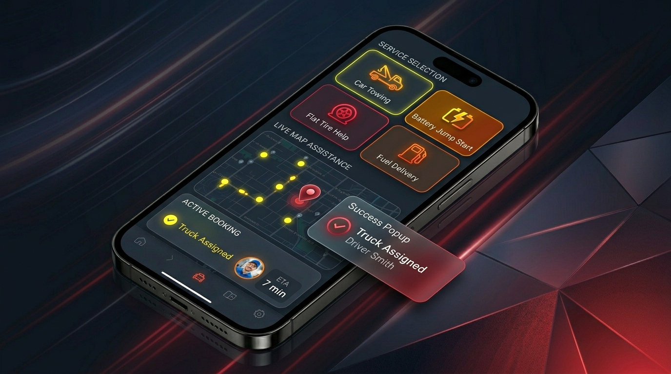 RoadRescue – Real-Time Towing App 1